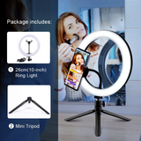 Harfshaw light ring for selfie photography